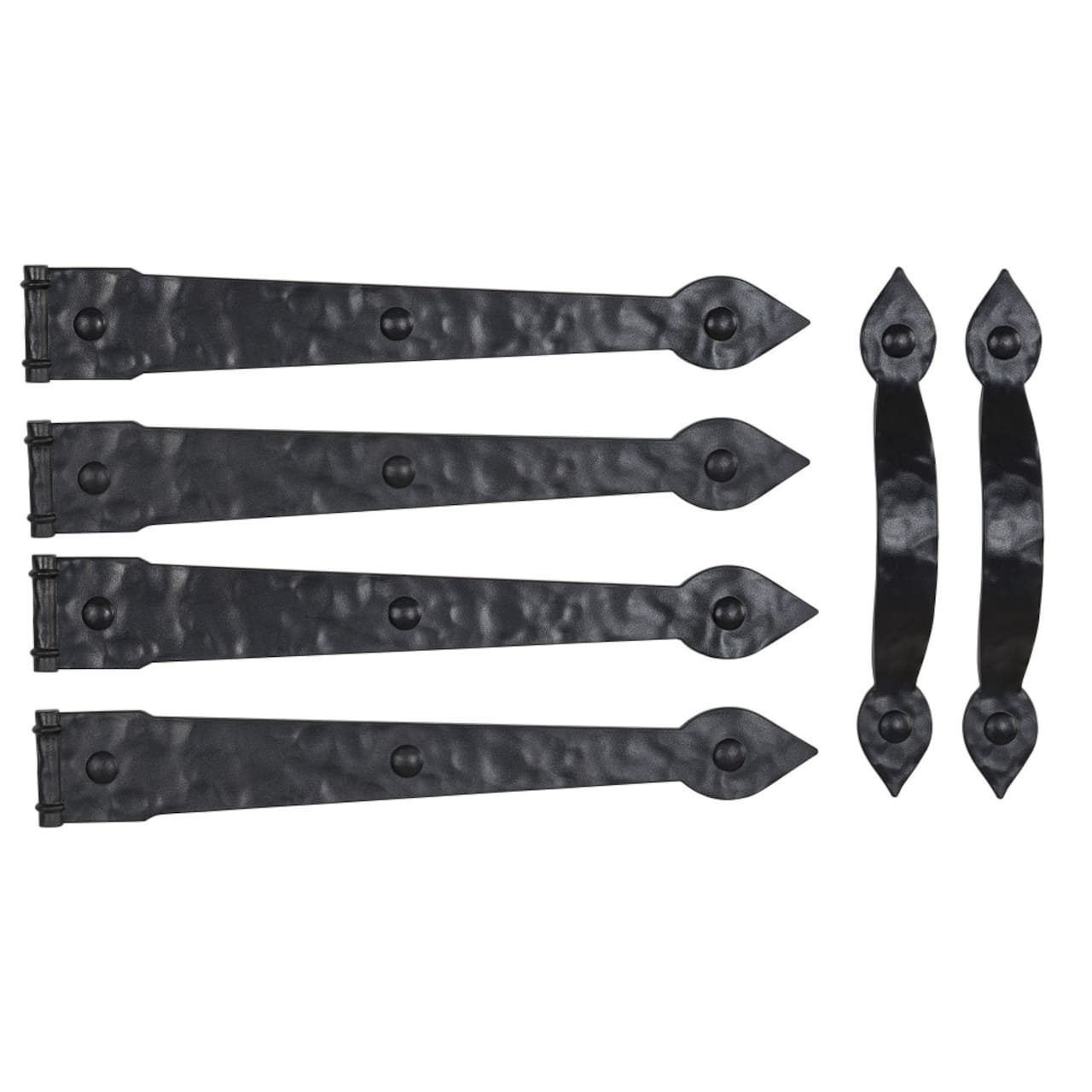 Household Essentials Black Premium Carriage House Garage Door Magnet Set